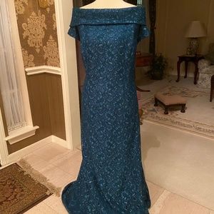 Mother of the bride off shoulder dress
